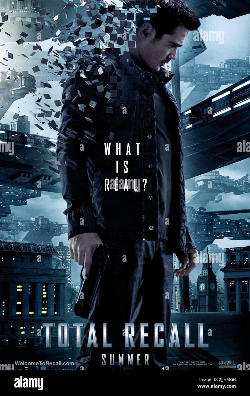 Colin Farrell Total Recall Poster