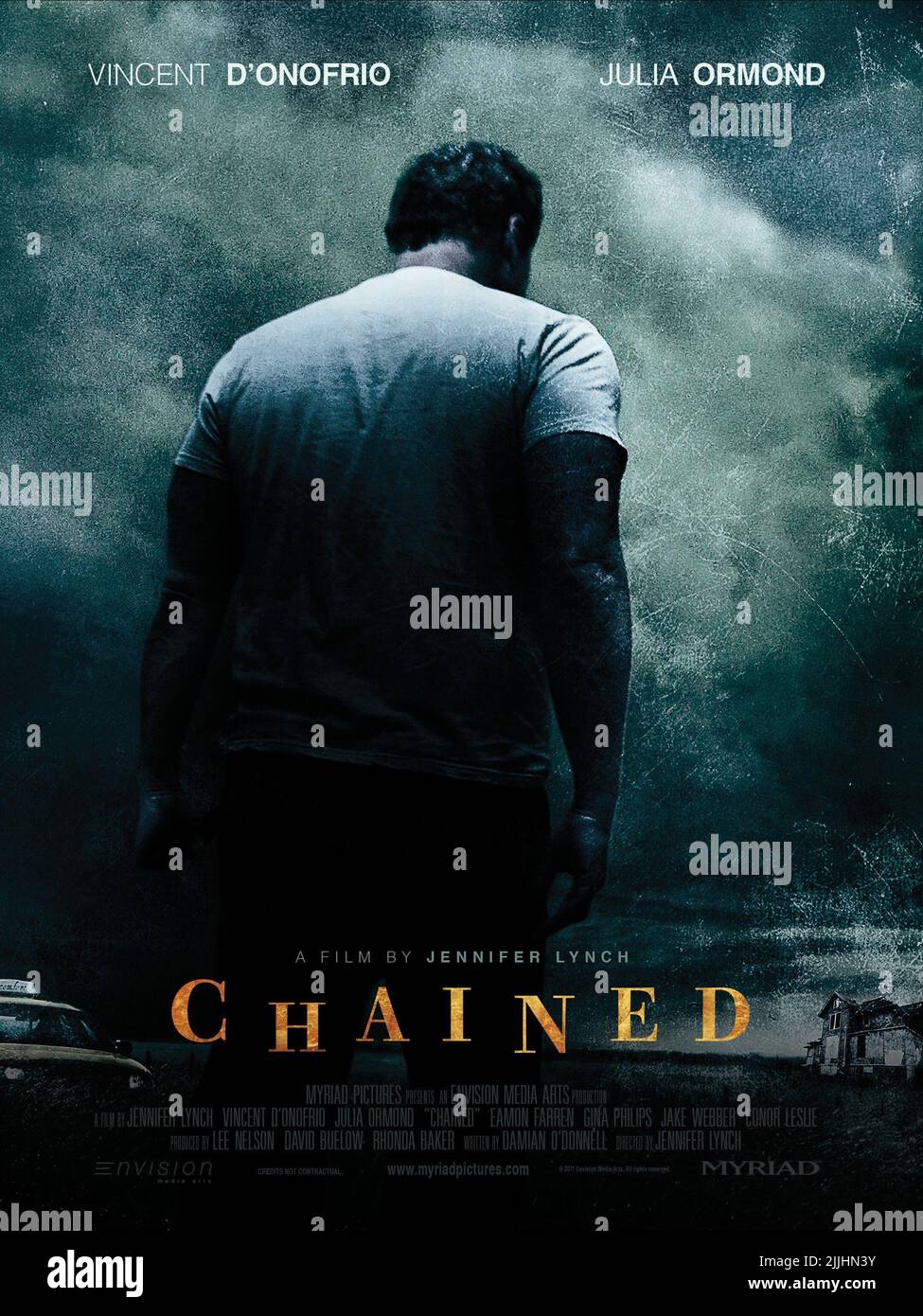 VINCENT D'ONOFRIO POSTER, CHAINED, 2012 Stock Photo