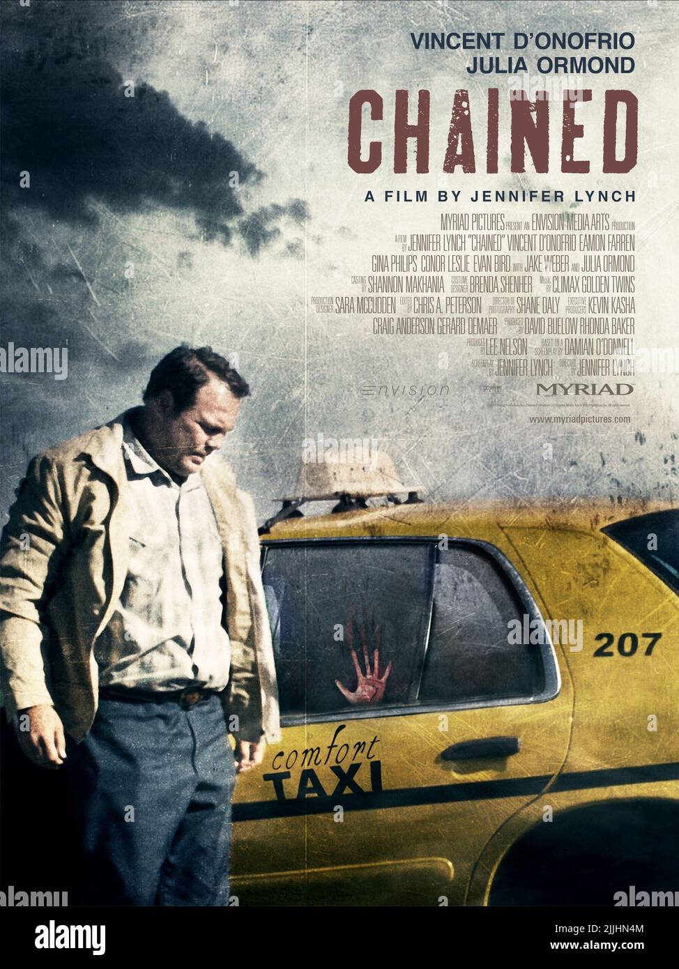 VINCENT D'ONOFRIO POSTER, CHAINED, 2012 Stock Photo