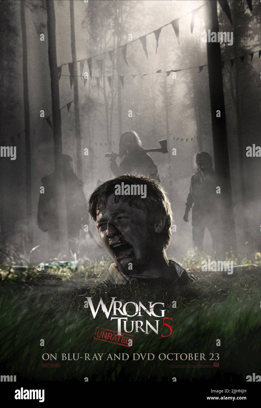 Wrong turn movie poster