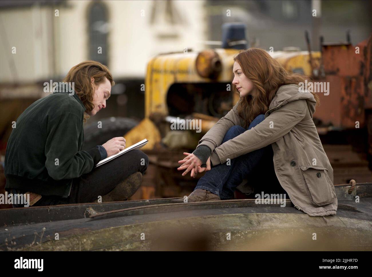 CALEB LANDRY JONES, SAOIRSE RONAN, BYZANTIUM, 2012 Stock Photo Alamy