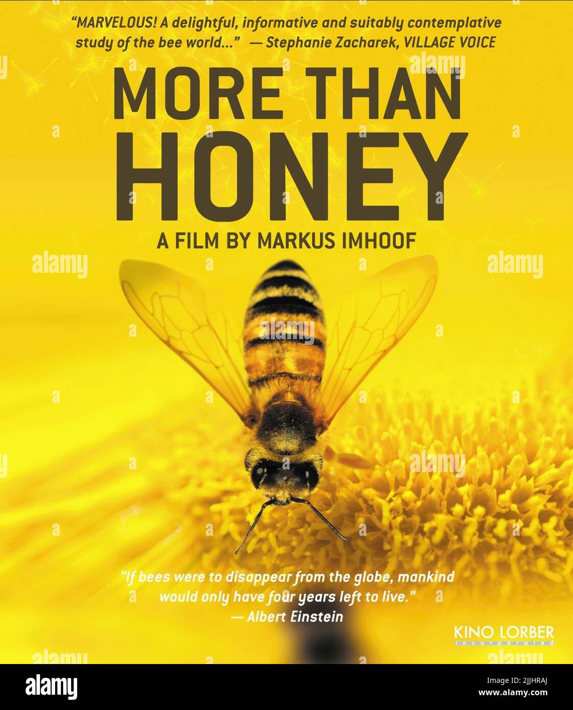 BEE MOVIE POSTER, MORE THAN HONEY, 2012 Stock Photo