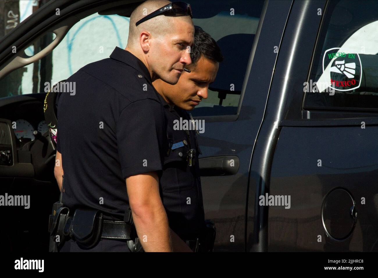 JAKE GYLLENHAAL, MICHAEL PENA, END OF WATCH, 2012 Stock Photo - Alamy