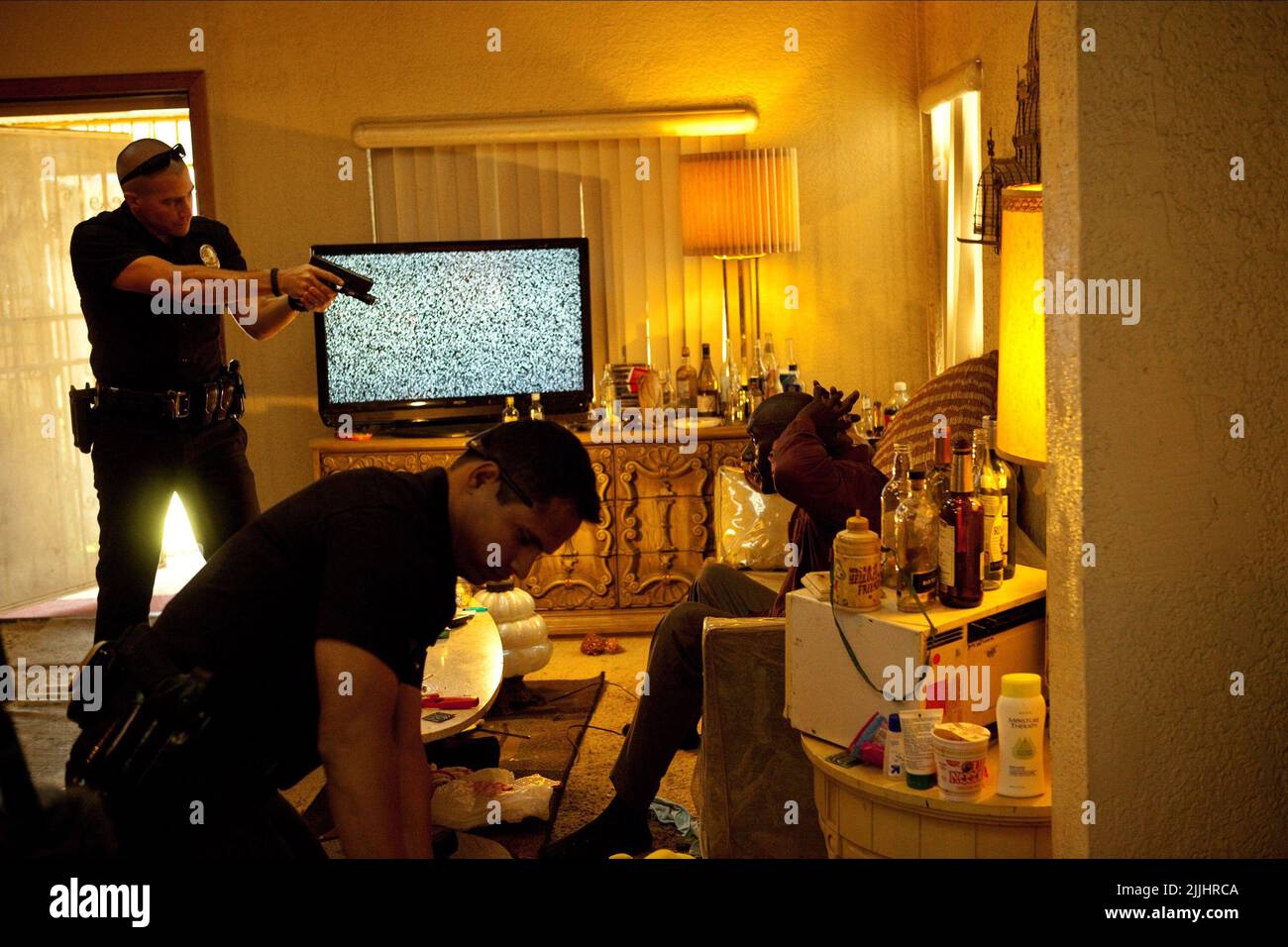 JAKE GYLLENHAAL, MICHAEL PENA, END OF WATCH, 2012 Stock Photo - Alamy