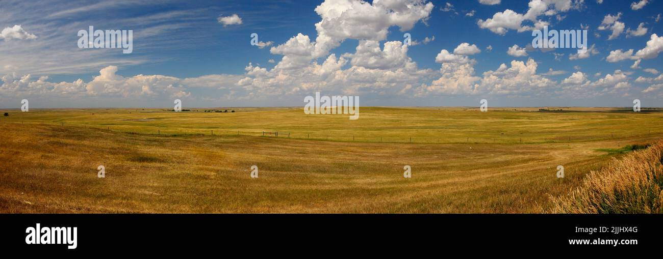 The Great Plains of South Dakota in Summer Stock Photo Alamy