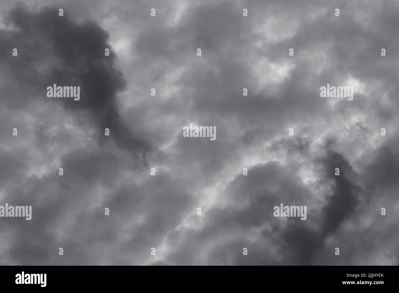 Sky storm nature rain cloud grey weather background overcast. Stock Photo