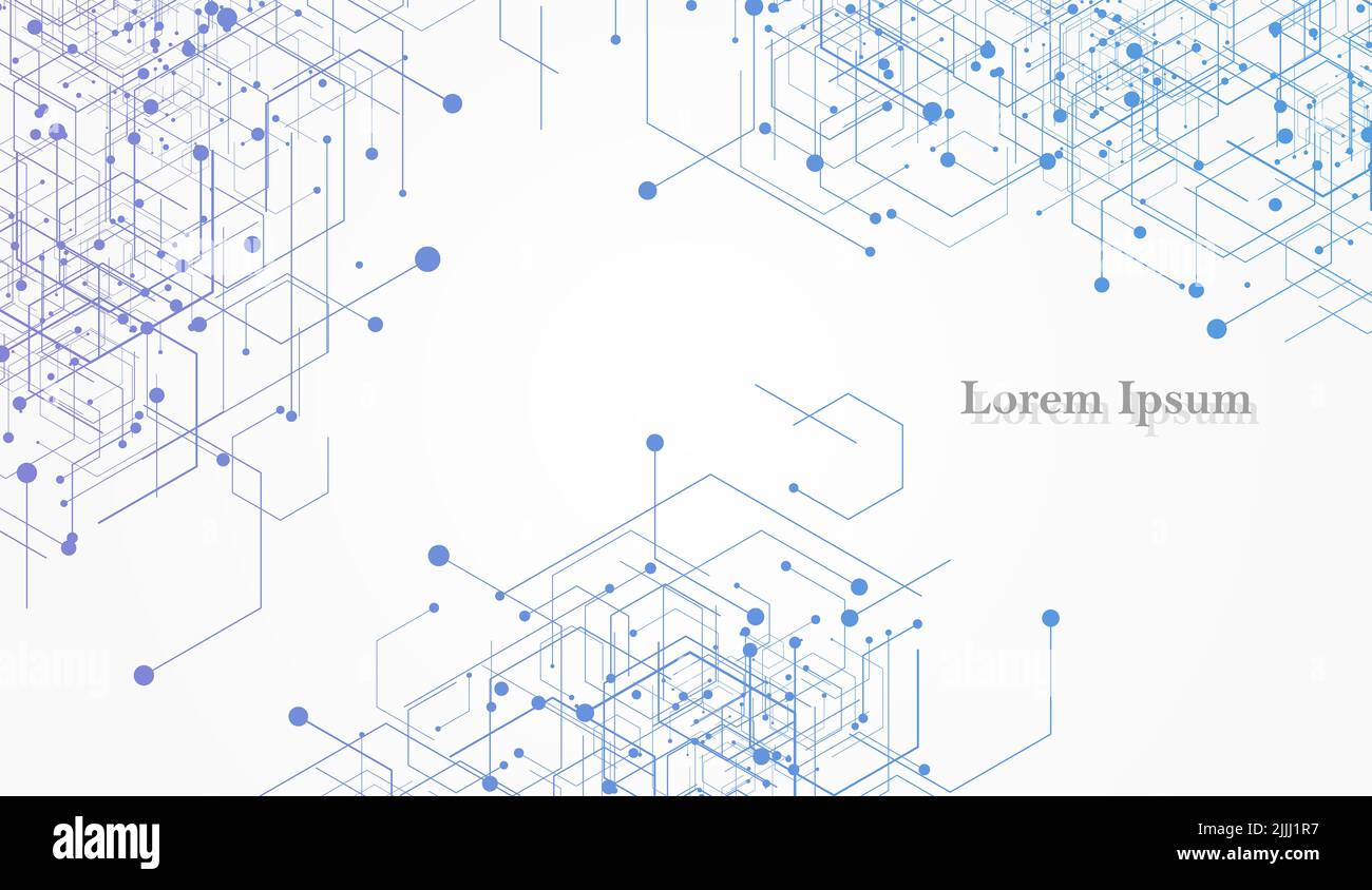 Hexagonal Network Texture abstract blue purple hexagon, network image, geometric texture ...