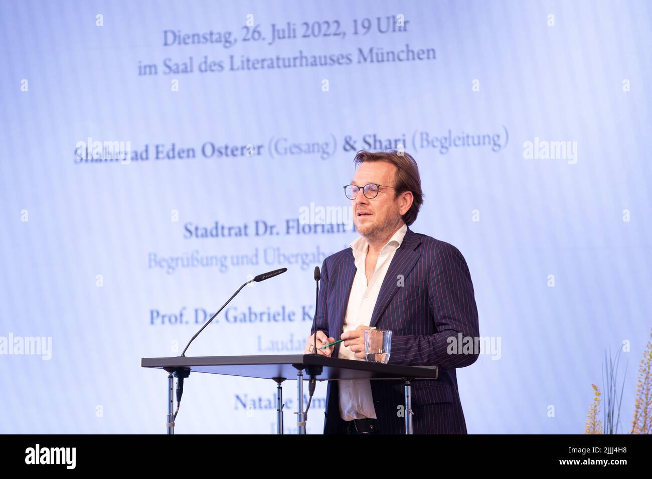 Florian Roth Munich, Bavaria, Germany: July 26, 2022, Florian Roth ( Green Party ...