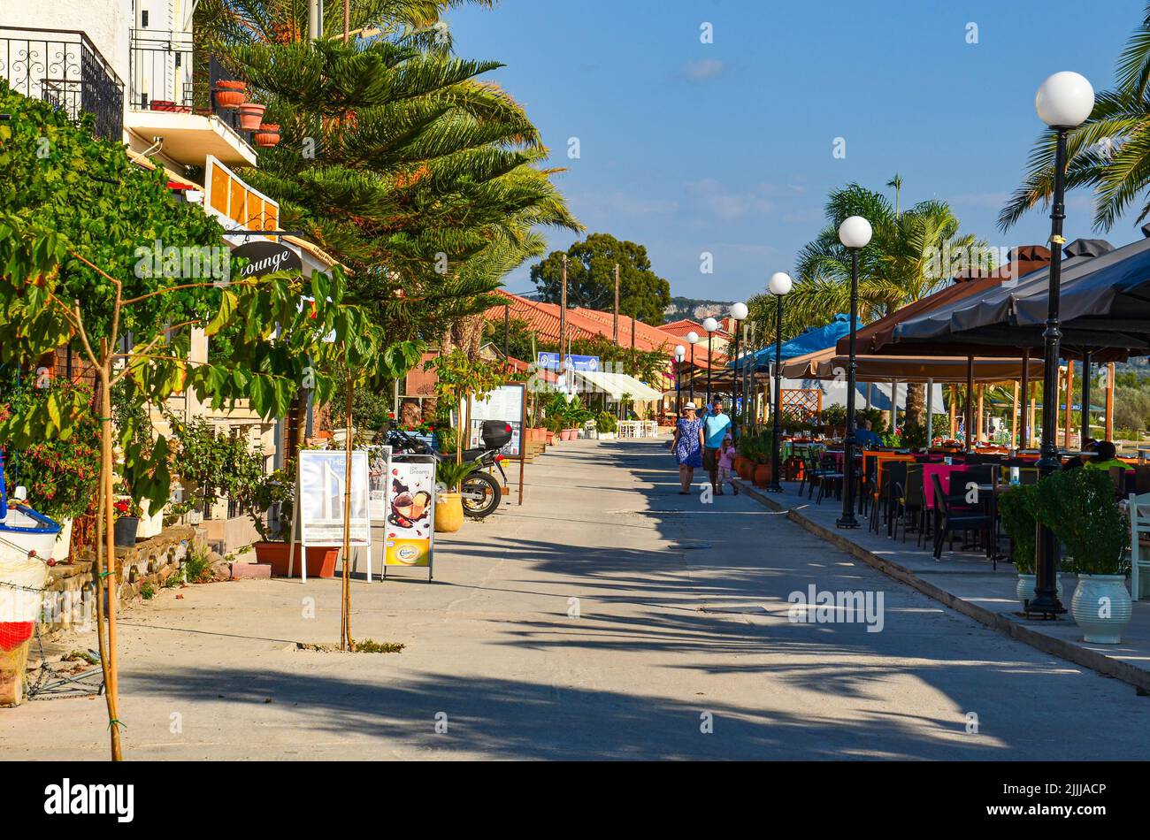 Summer scenery from the seaside village of Gialova near Pylos city in