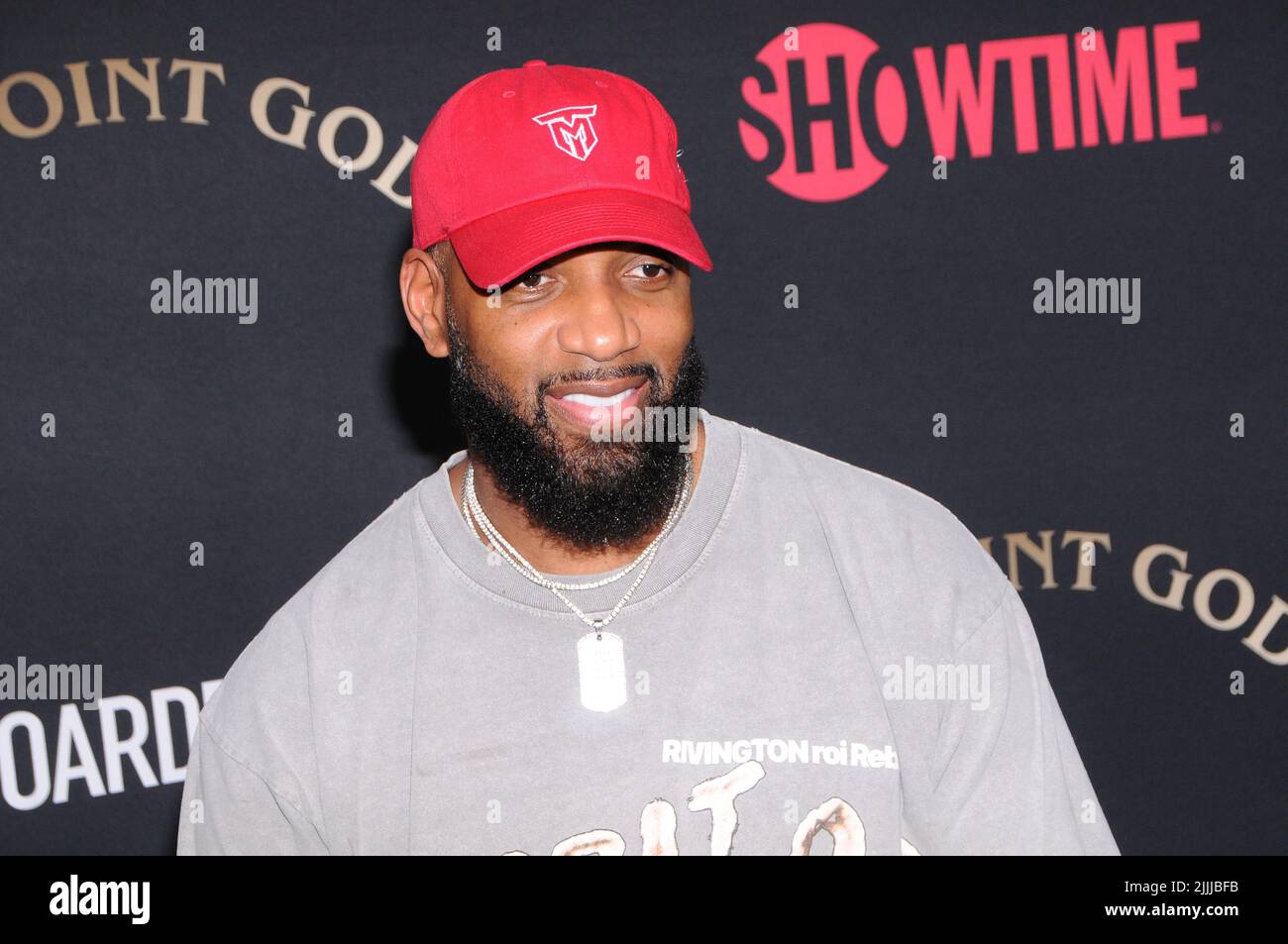 Tracy McGrady attends the 'NYC Point Gods' Film Premiere at the