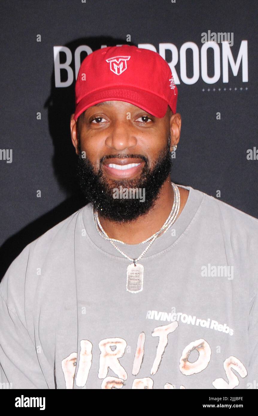 Tracy McGrady attends the 'NYC Point Gods' Film Premiere at the