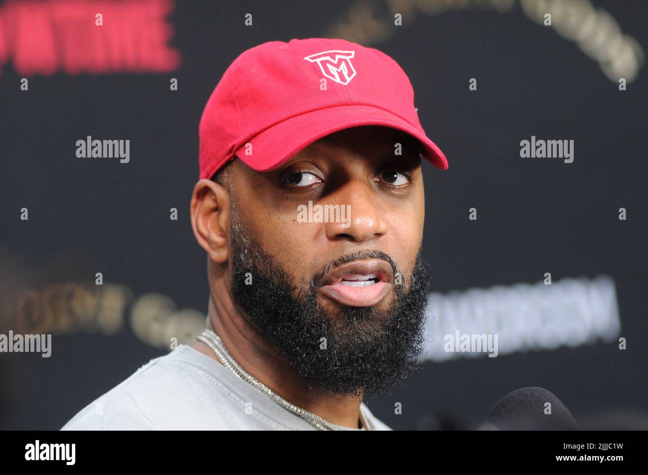 Tracy McGrady attends the 'NYC Point Gods' Film Premiere at the