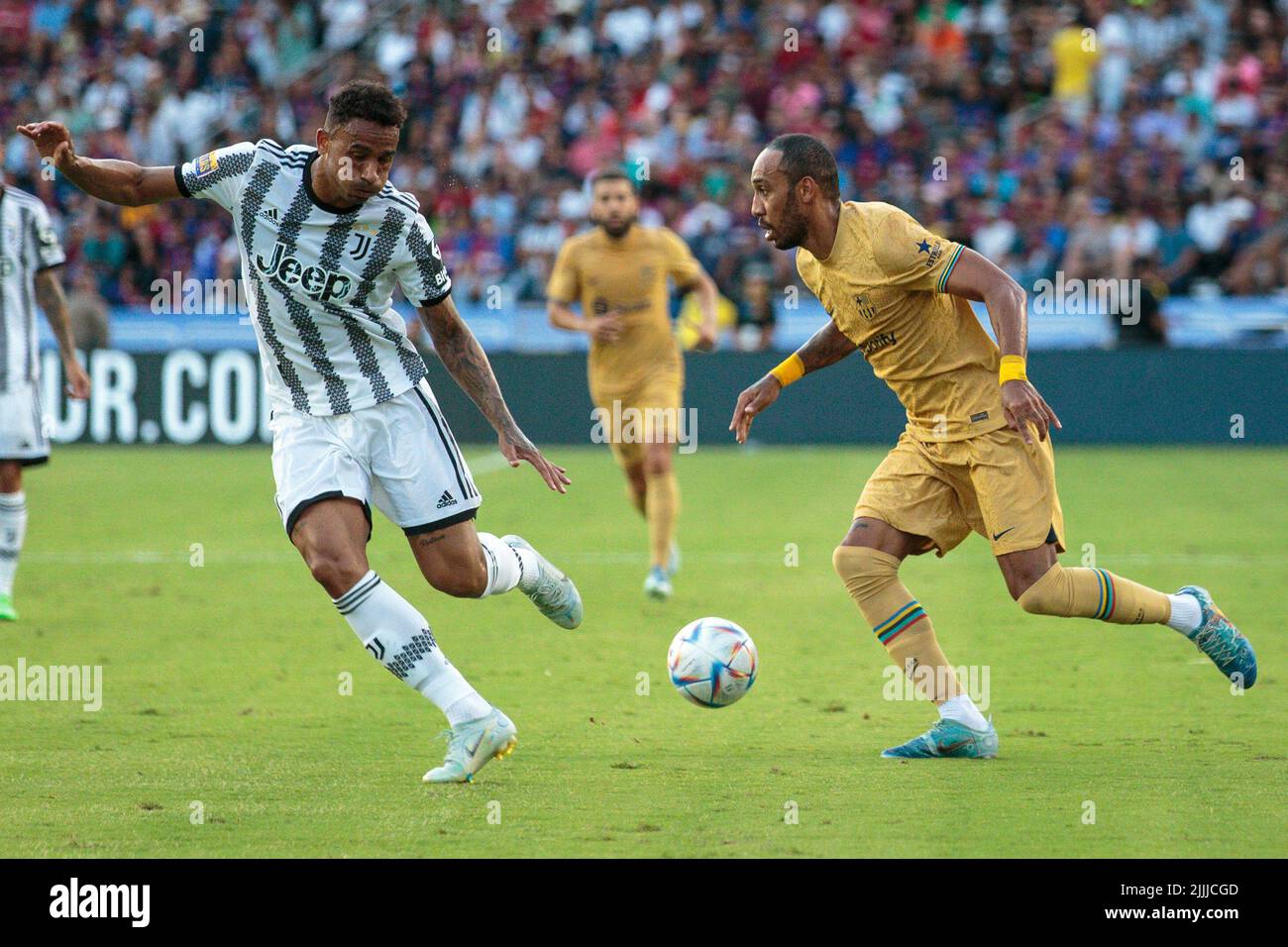 DALLAS, TX JULY 26 Barcelona forward Pierre Emeric Aubamaeyang (17