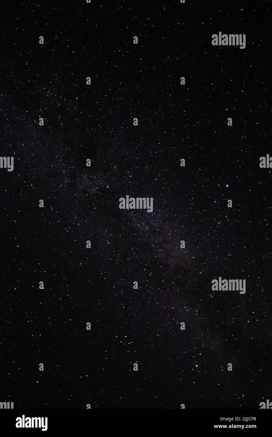 Starry sky with Milky Way Stock Photo - Alamy