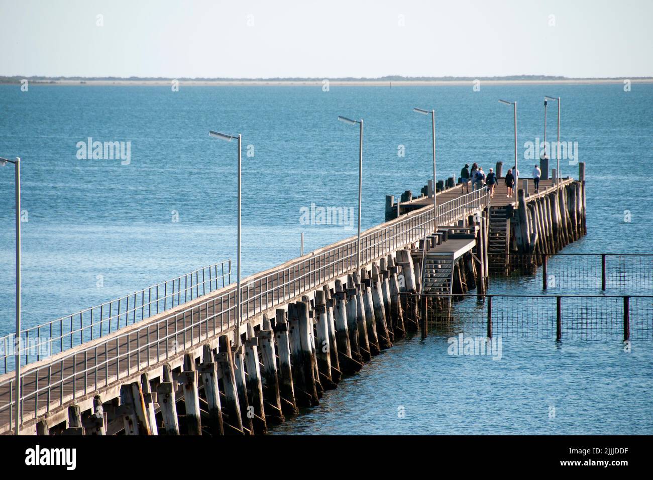 Jetty in Ceduna South Australia Stock Photo Alamy
