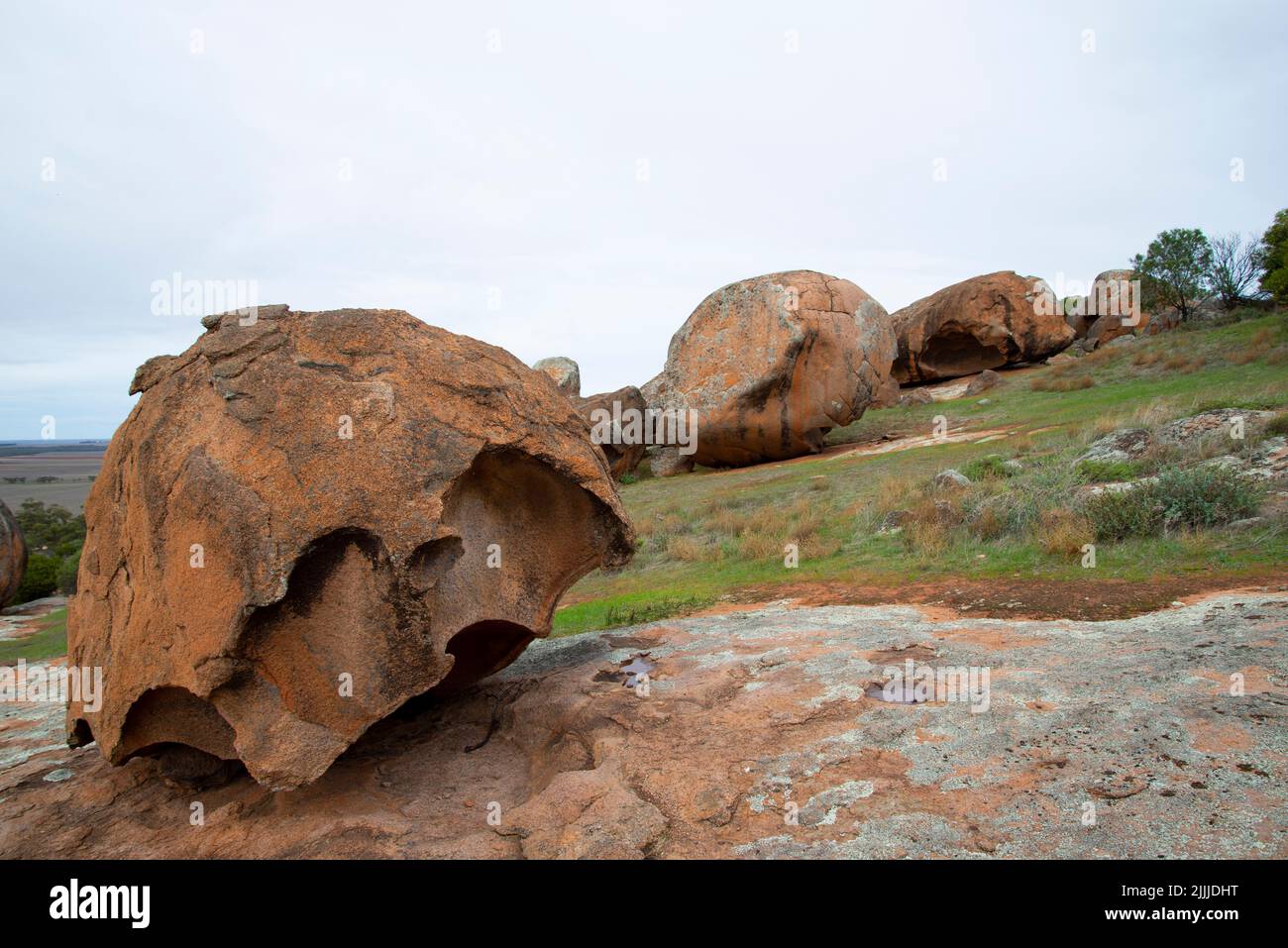 Tcharkuldu Rock - South Australia Stock Photo
