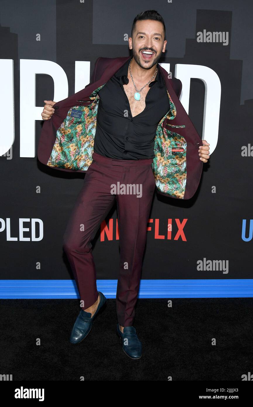New York, NY, US, July 26, 2022. Jai Rodriguez attends Netflix's ...