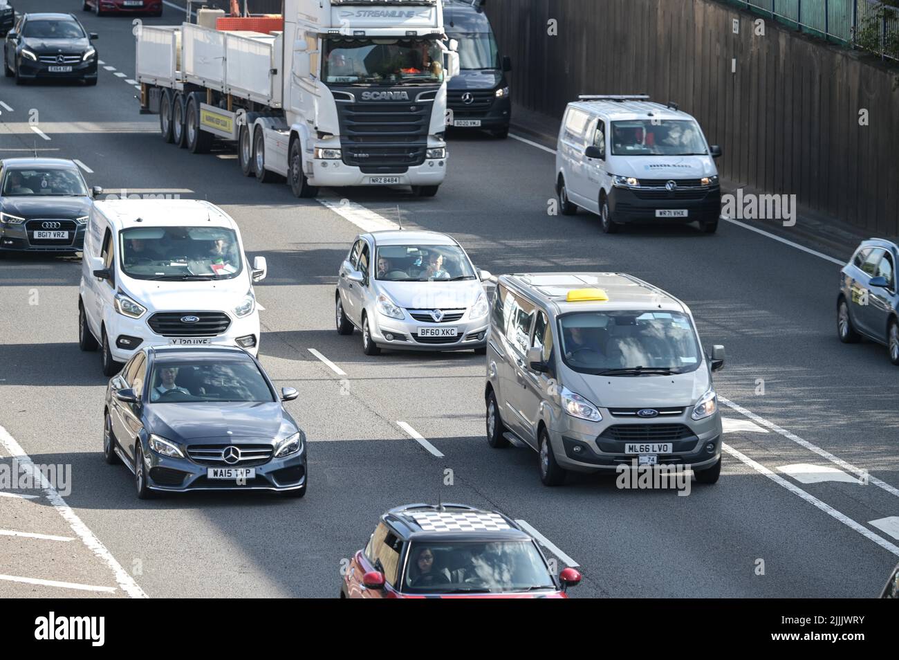 Clean air zone aston expressway hi-res stock photography and images - Alamy