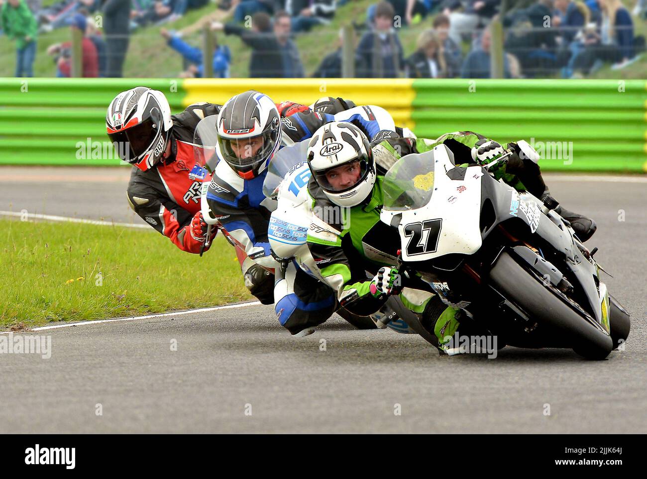 Trackside at the British Superbike Championship, UK Stock Photo