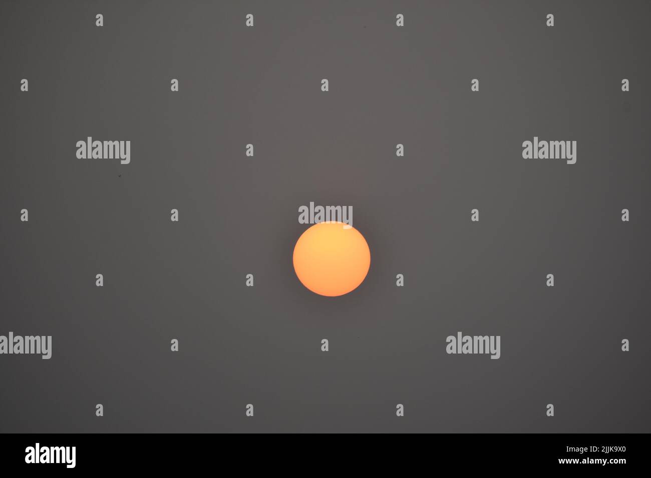 A scenic view of a full moon isolated with black background Stock Photo ...