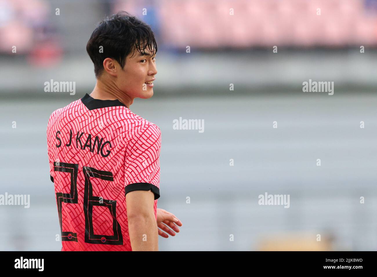 Aichi, Japan. 24th July, 2022. Kang Seongjin (KOR) Football/Soccer ...