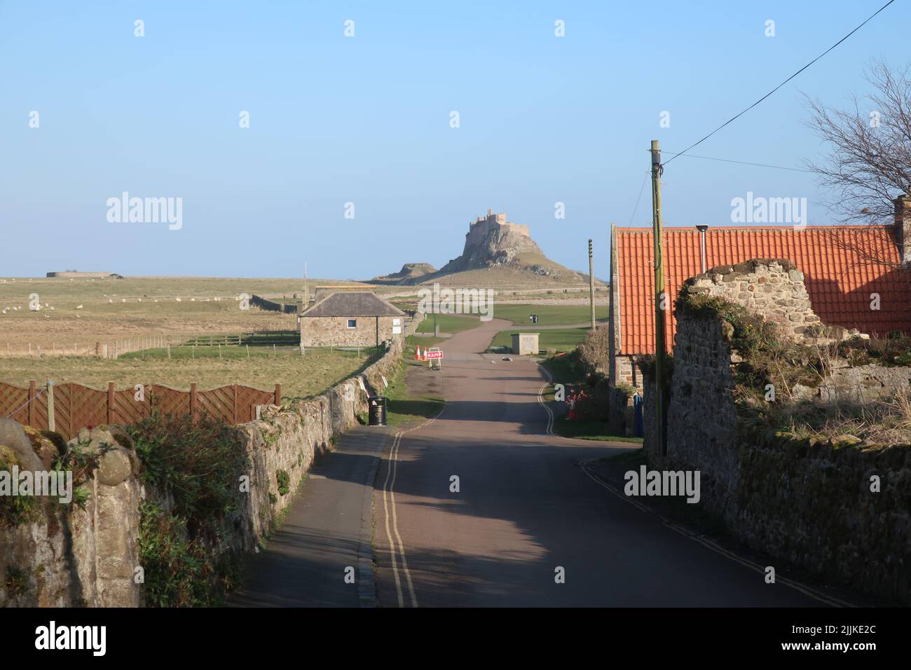 St Cuthbert's Way national trail long-distance trail. Northumberland ...