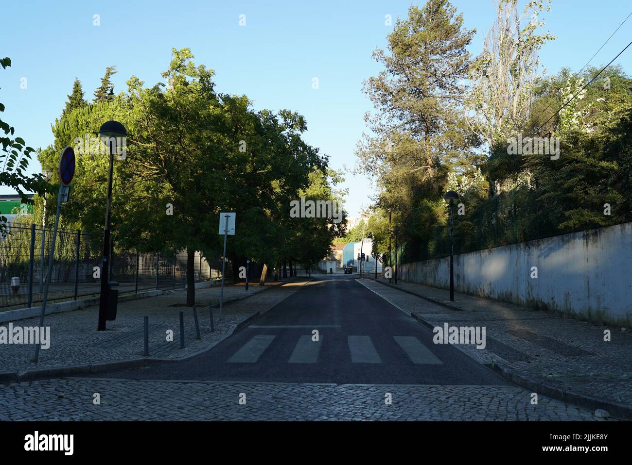 Empty Treet Big city empty street hi-res stock photography and images - Alamy