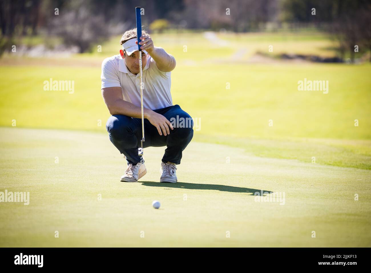 Female golfer pond hires stock photography and images Alamy