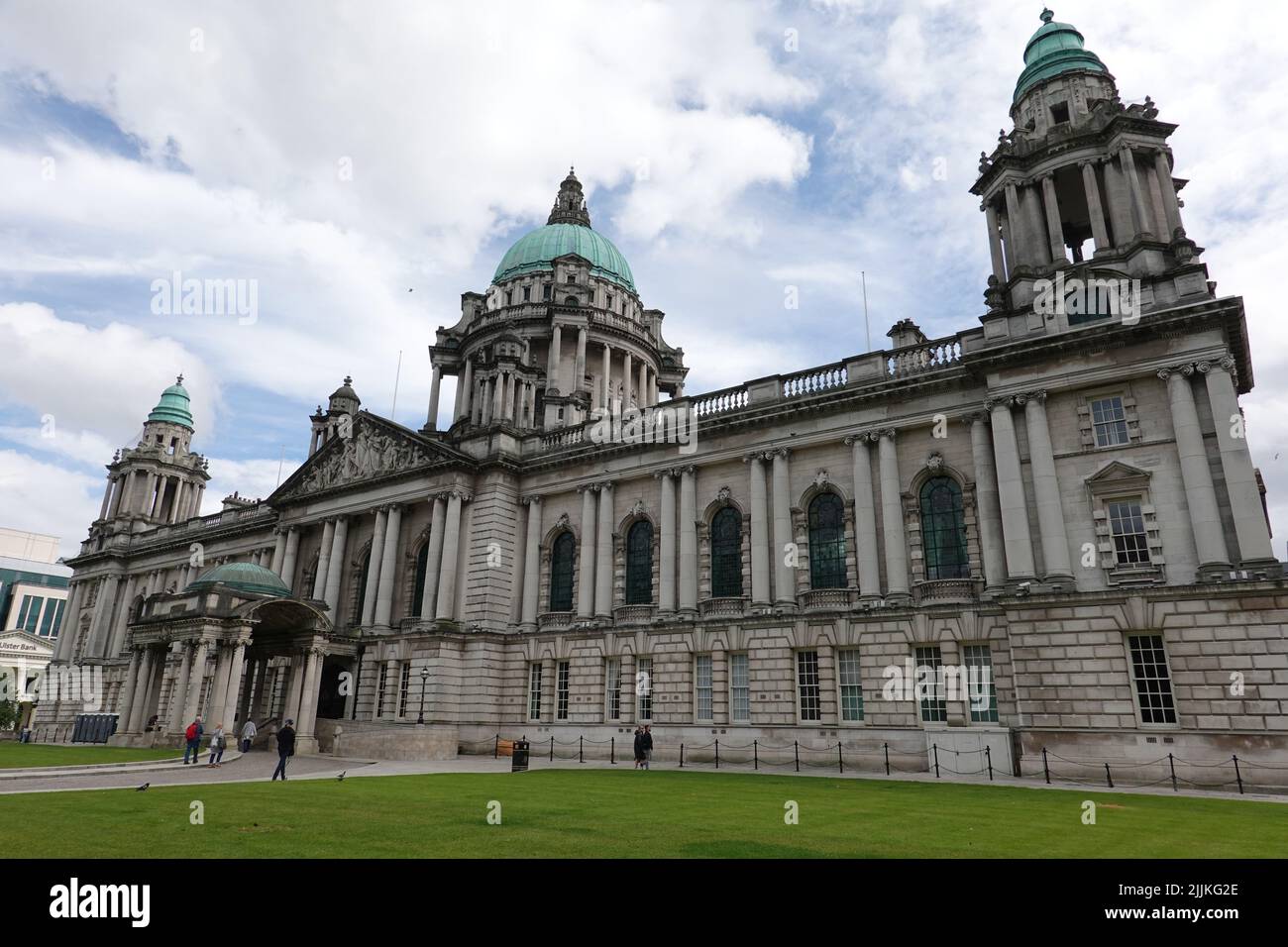 View of Belfast City Hall in Belfast City Centre Stock Photo Alamy