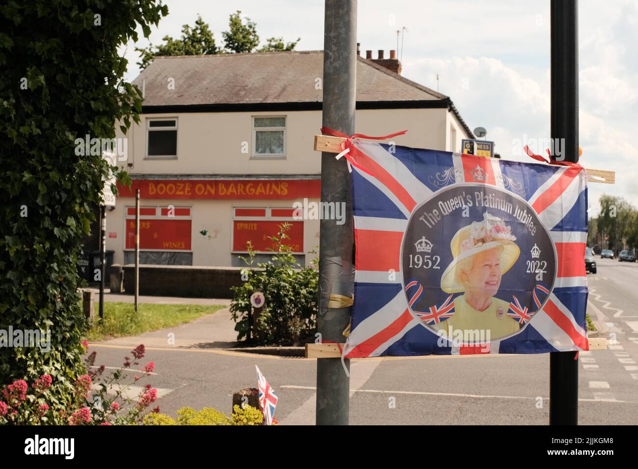 Queen's Platinum Jubilee celebrations in Hull, UK, June 2022 Stock