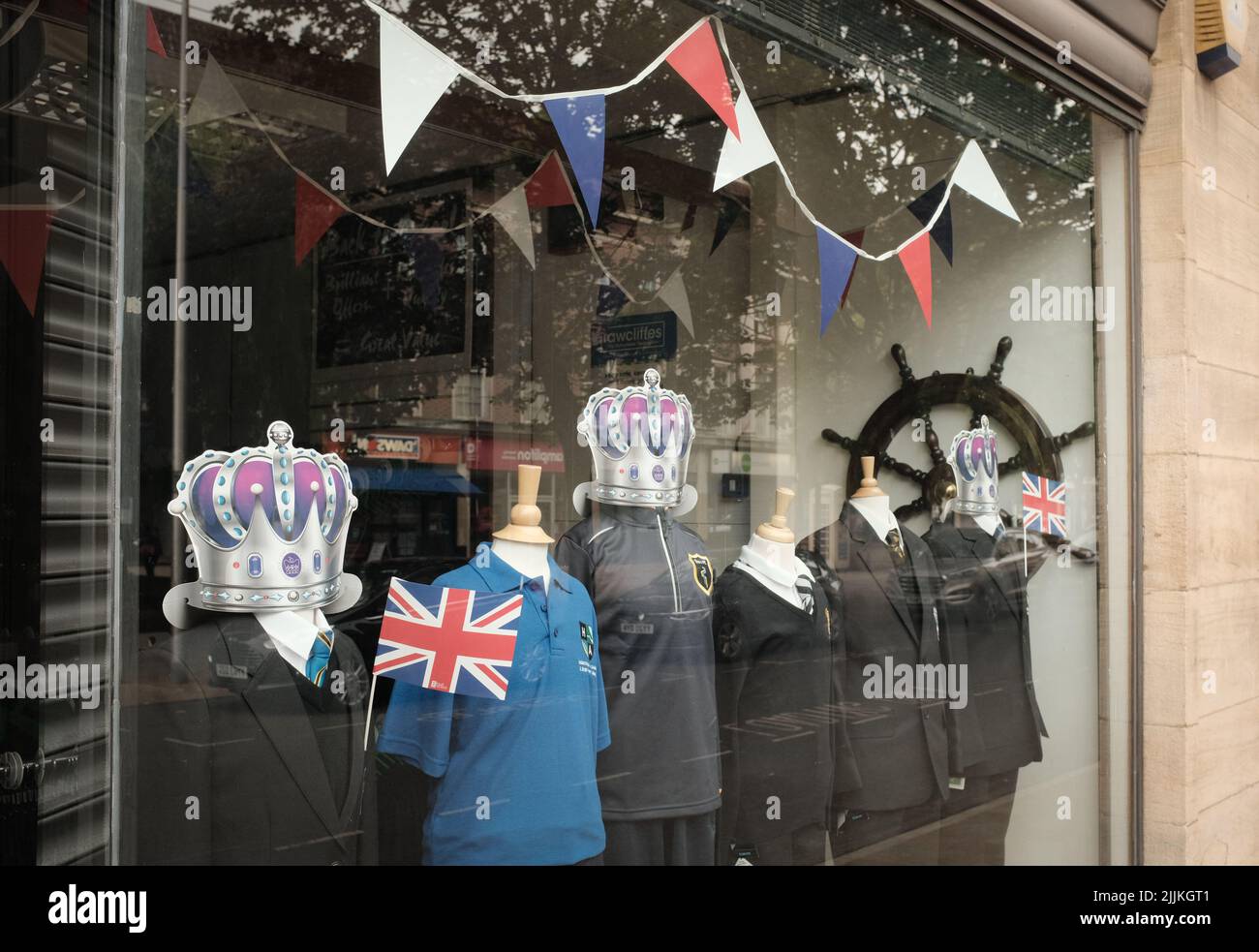 Queen's Platinum Jubilee celebrations in Hull, UK, June 2022 Stock