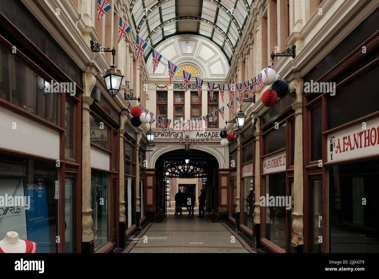 Queen's Platinum Jubilee celebrations in Hull, UK, June 2022 Stock