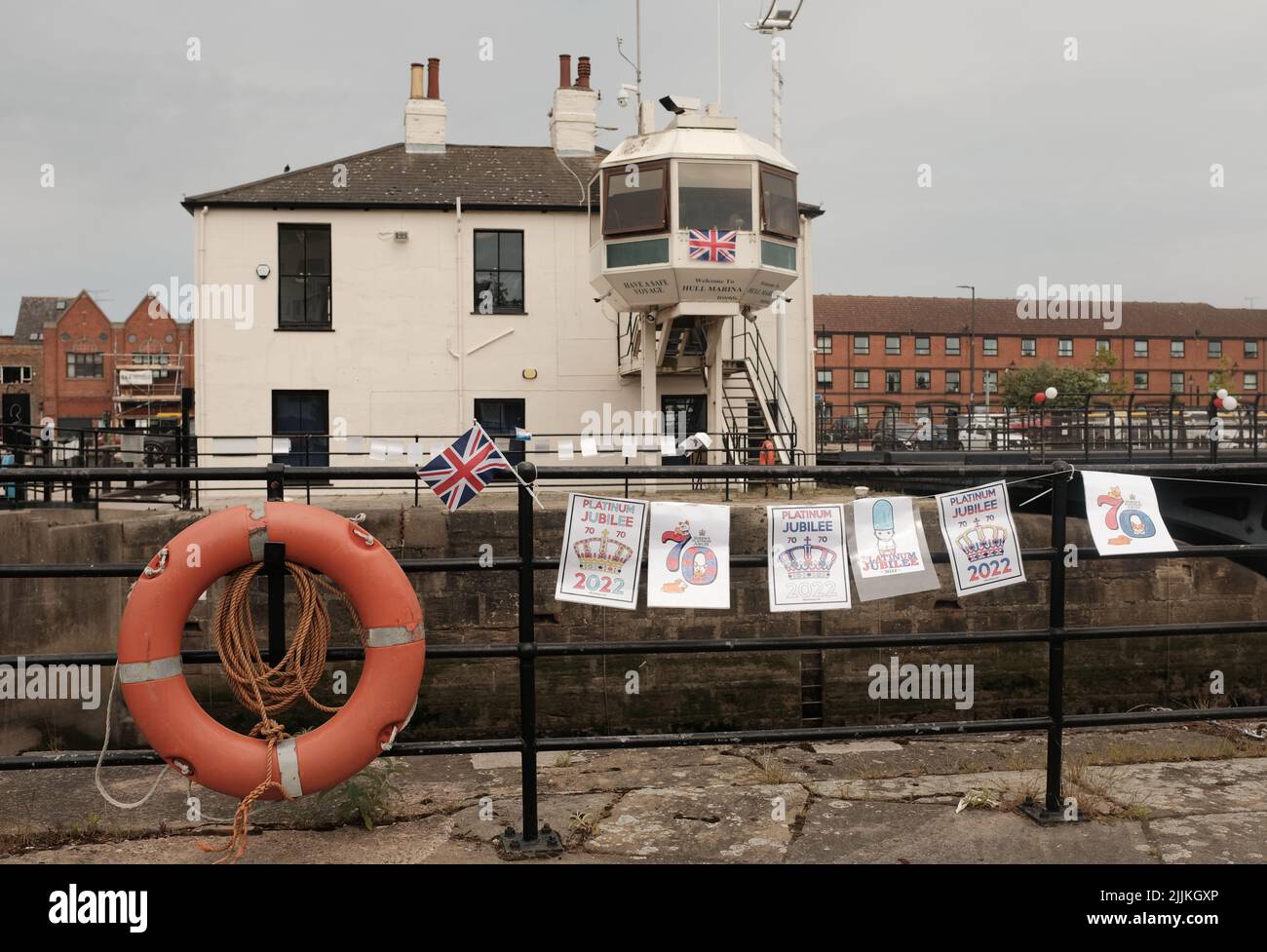 Queen's Platinum Jubilee celebrations in Hull, UK, June 2022 Stock Photo Alamy