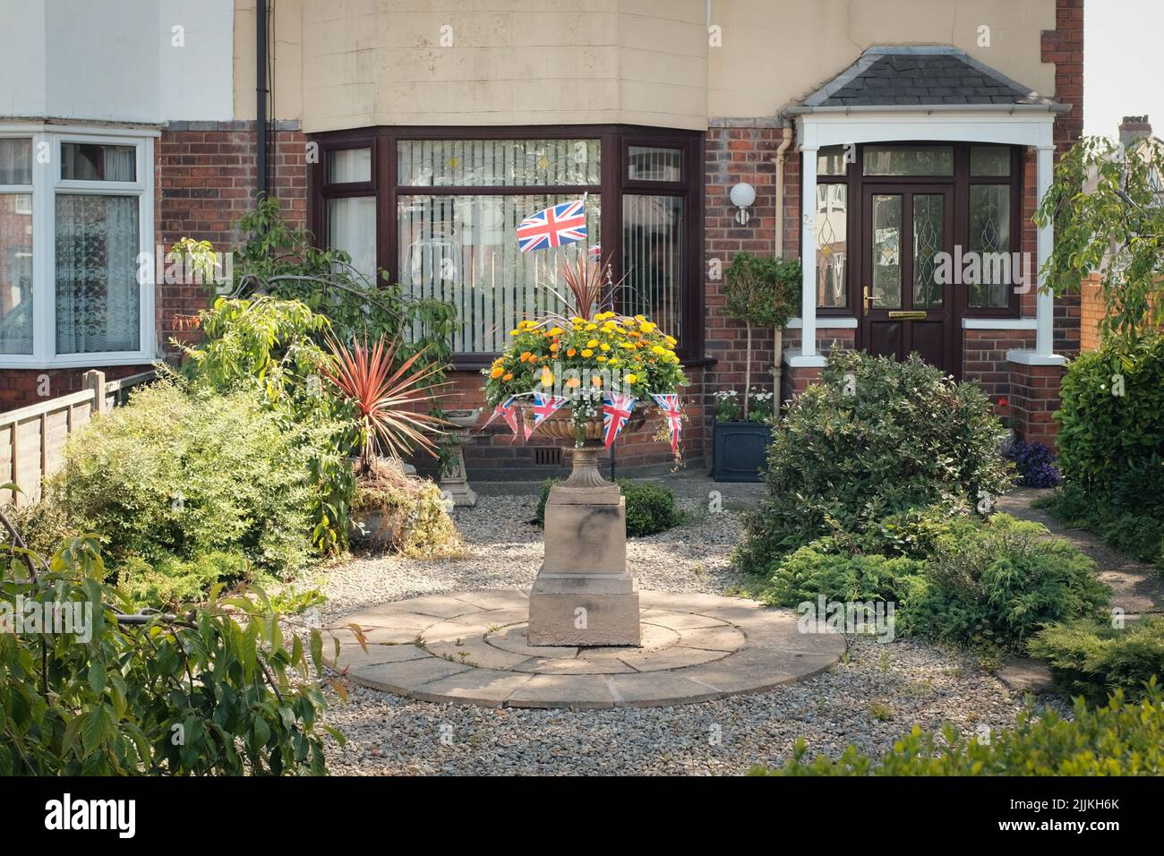 Queen's Platinum Jubilee celebrations in Hull, UK, June 2022 Stock