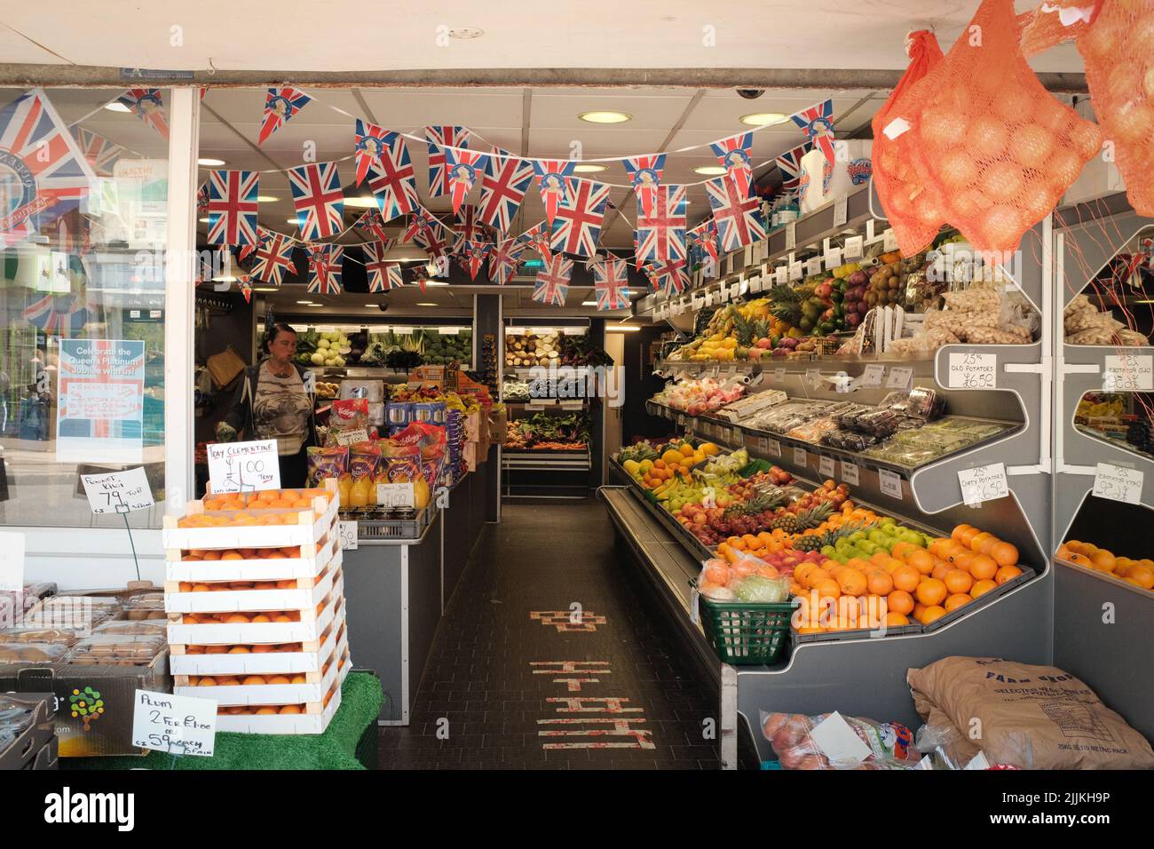 Queen's Platinum Jubilee celebrations in Hull, UK, June 2022 Stock Photo Alamy
