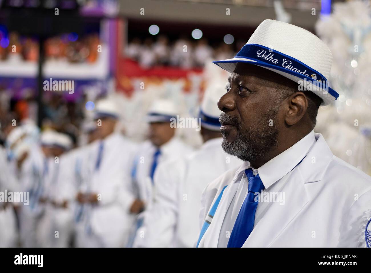 Rio, Brazil - april 22, 2022: Samba School Portela in the Rio Carnival ...