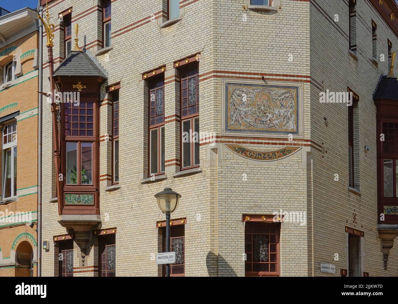 Antwerpen, Anvers, Jugendstilviertel in Berchem // Antwerp, Berchem