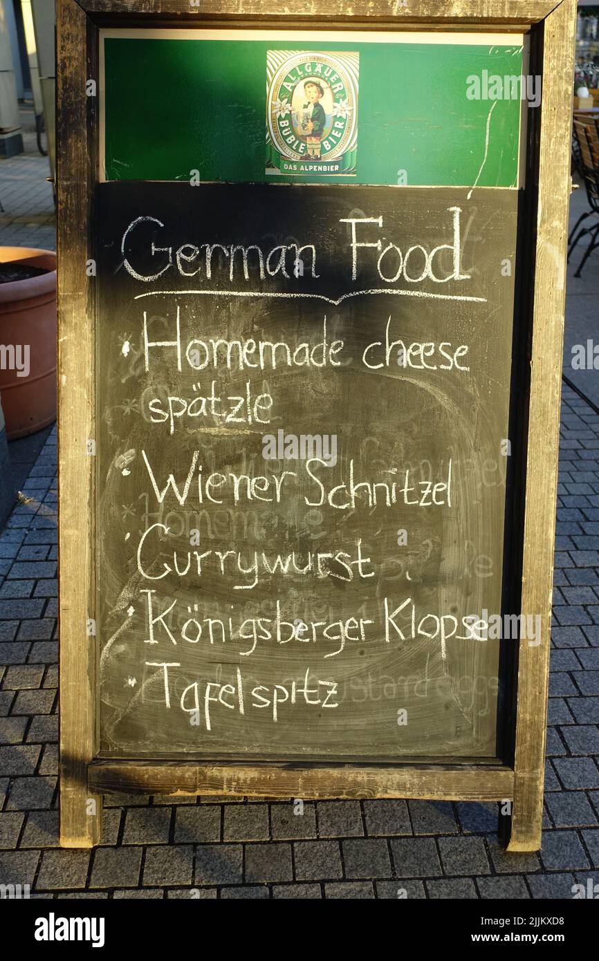 'German Food' Stock Photo
