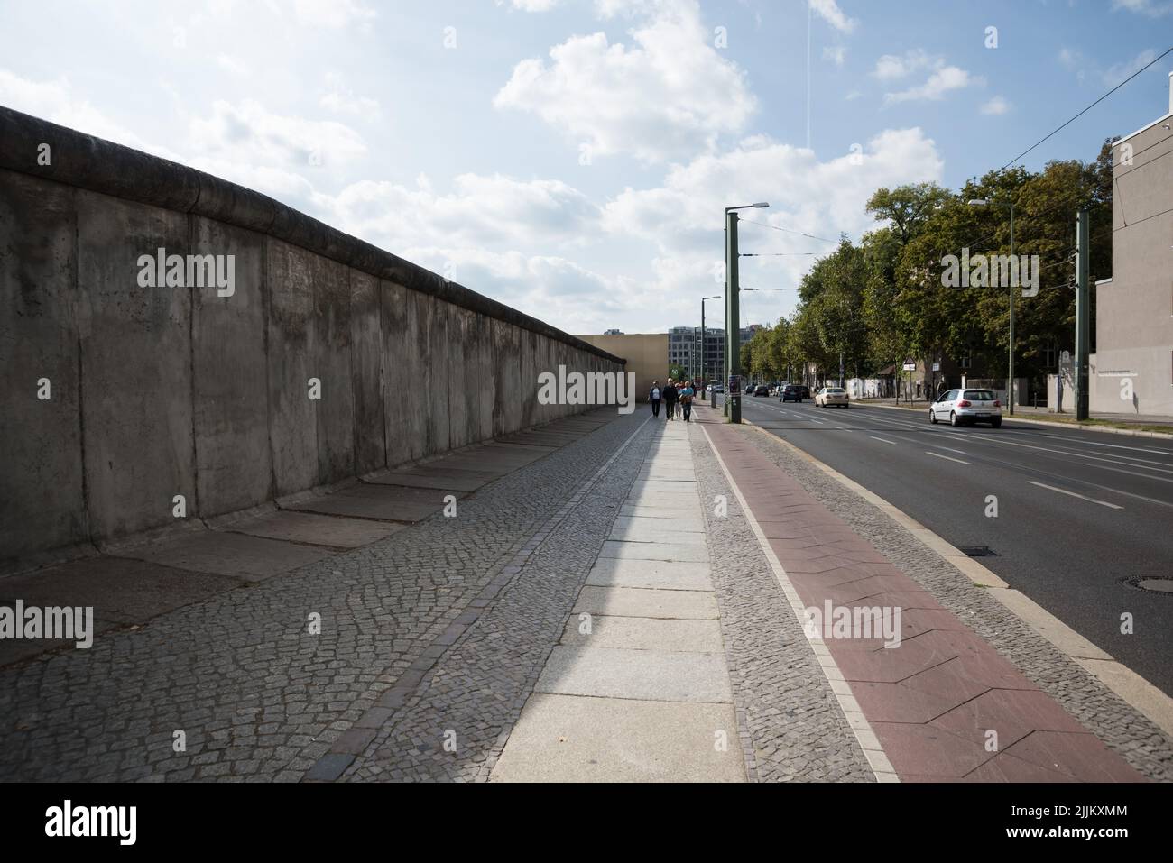 Berlin, Bernauer Straße, Gedenkstätte Berliner Mauer // Berlin