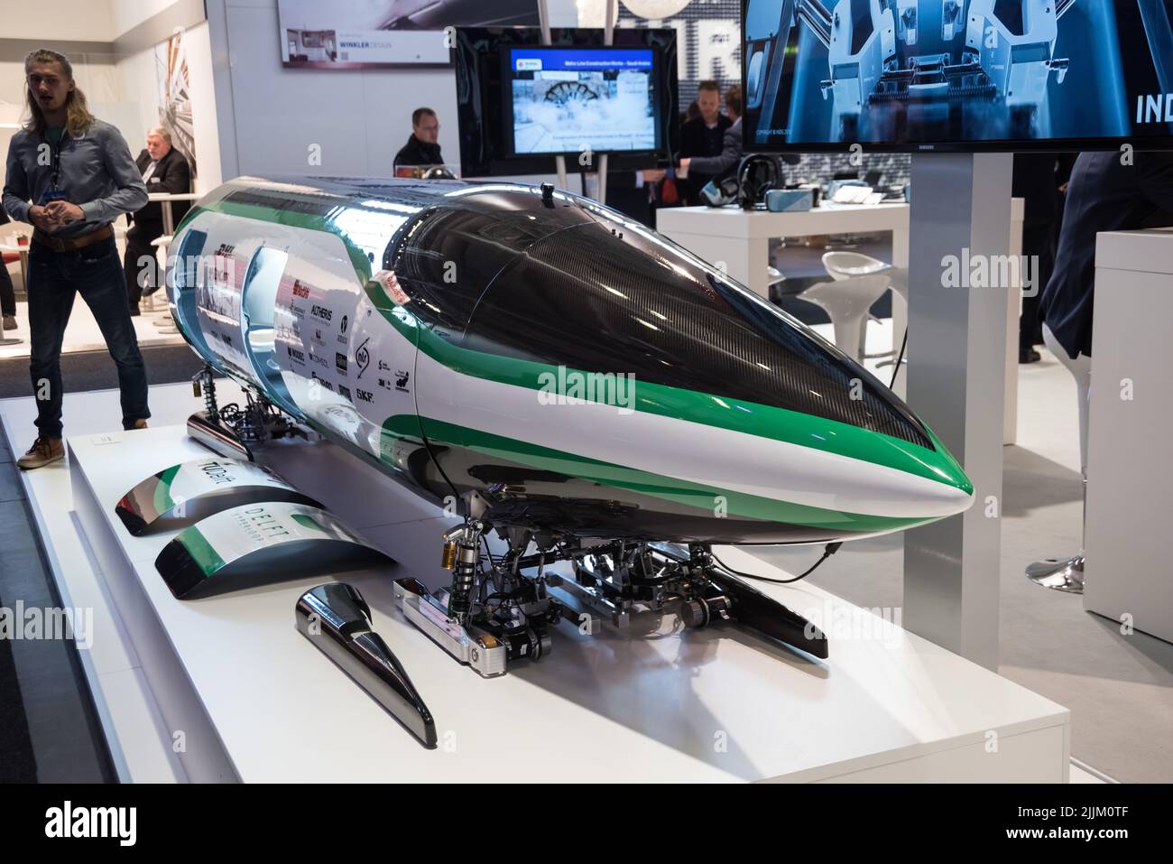 Berlin, Innotrans, Hyperloop (Modell Stock Photo - Alamy