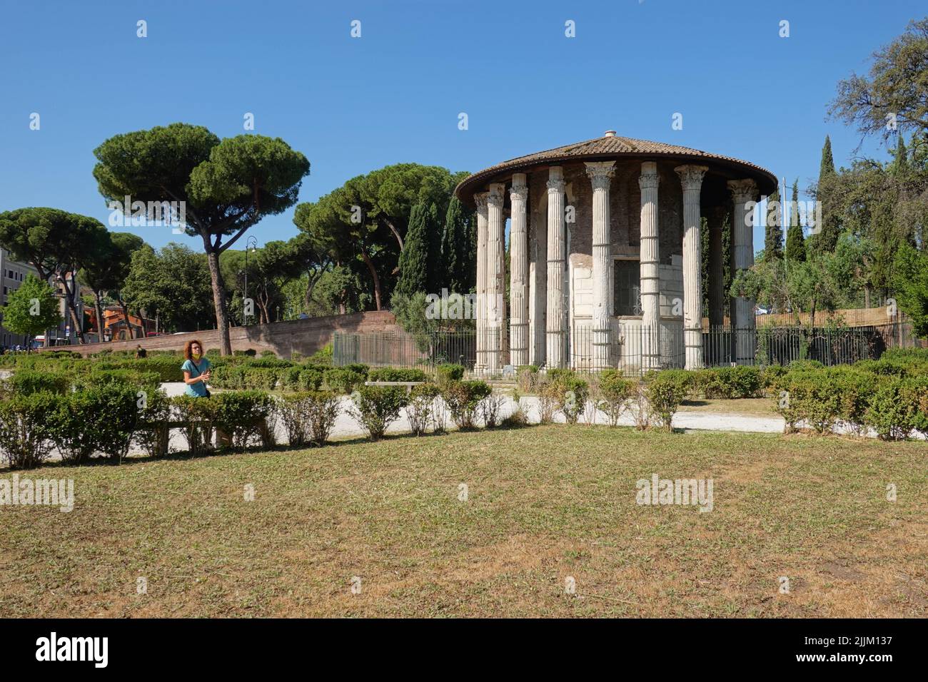 Rom, Tempel des Hercules Victor // Rome, Tempio di Ercole Vincitore ...