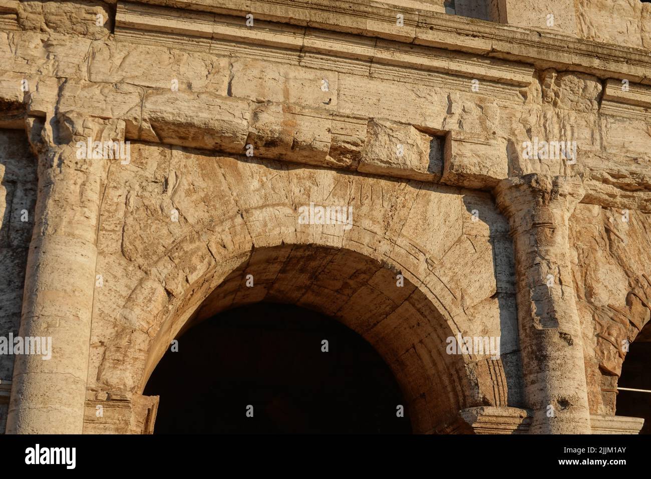 Rom, Kolosseum // Rome, Colosseum Stock Photo