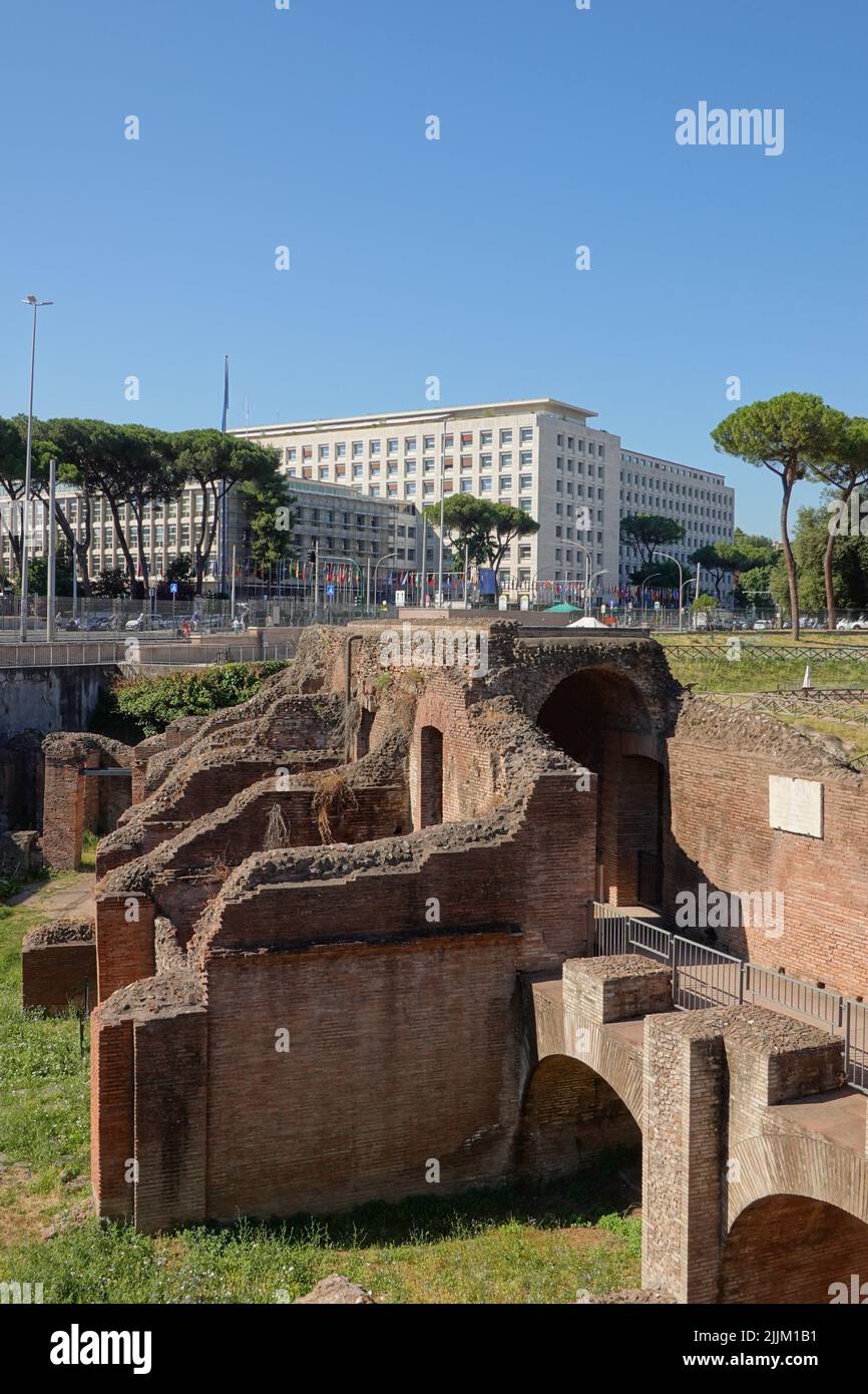 Rom, Circus Maximus // Rome, Circus Maximus Stock Photo