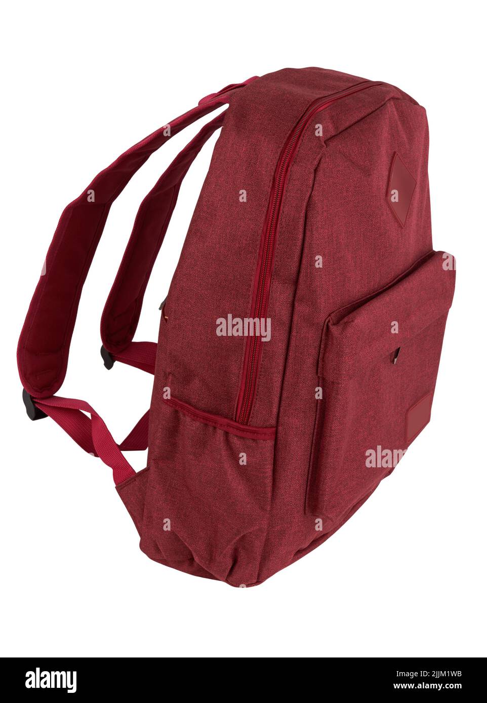 Big backpack for travel isolate on a white background Stock Photo