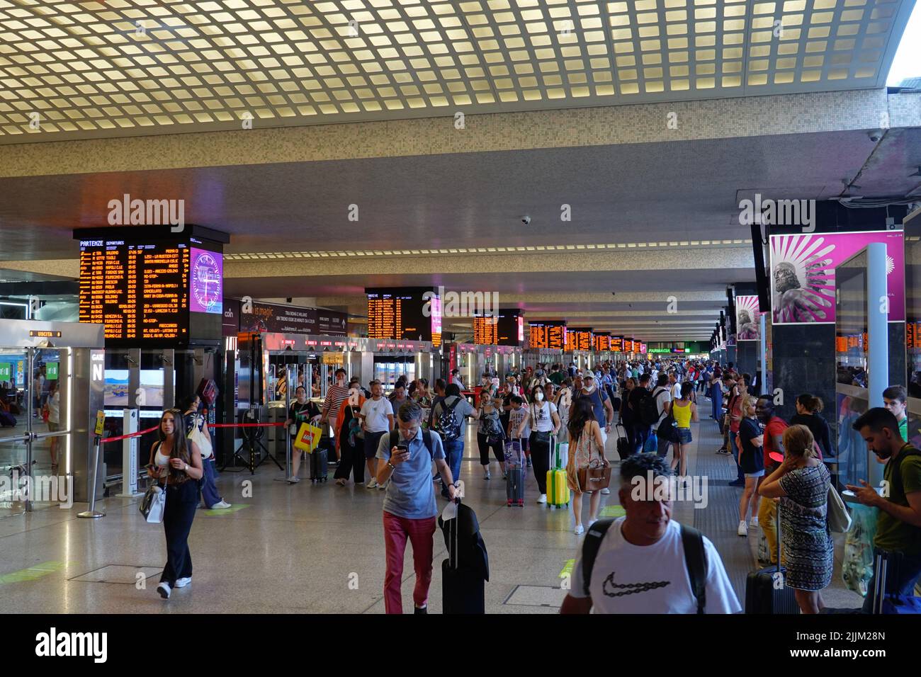 Rom, Eisenbahn, Station Roma Termini // Rome, Train Station Termini