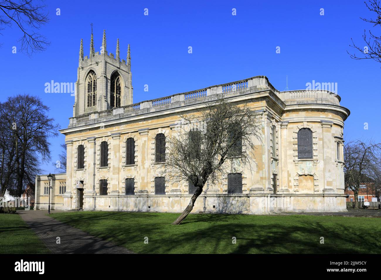 All Saints Church, Gainsborough town, Lincolnshire County, England, UK Stock Photo