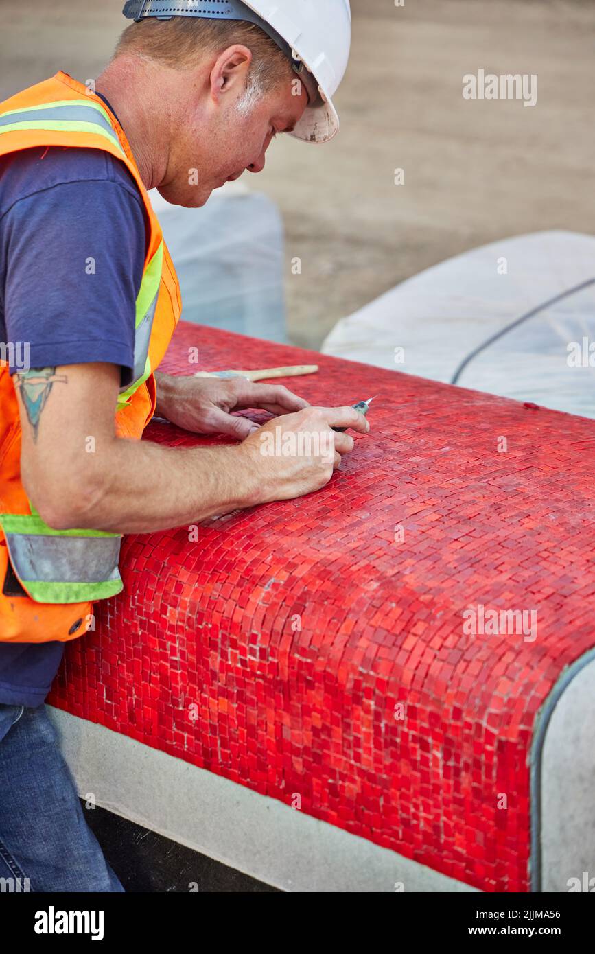 Love Park Toronto under construction Stock Photo - Alamy