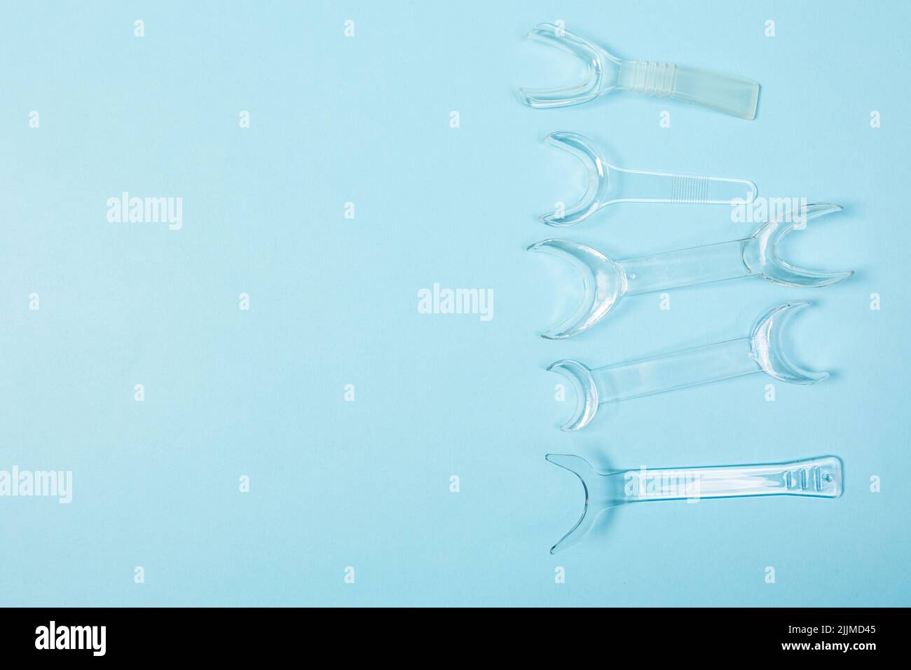 set of several Retractor Dental lip retractor Access to the oral cavity