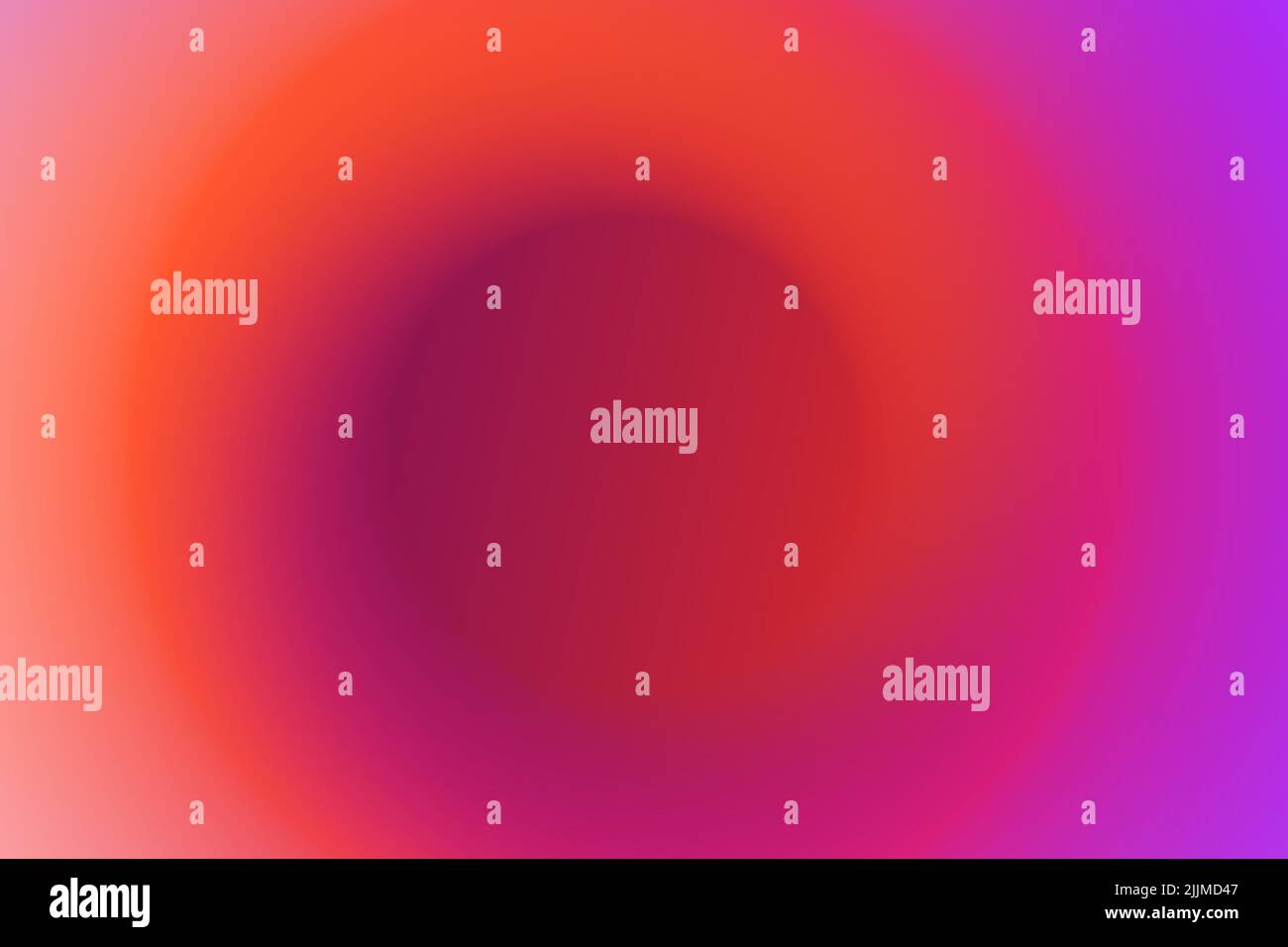 Smooth circular pink and orange gradient mess background Stock Photo
