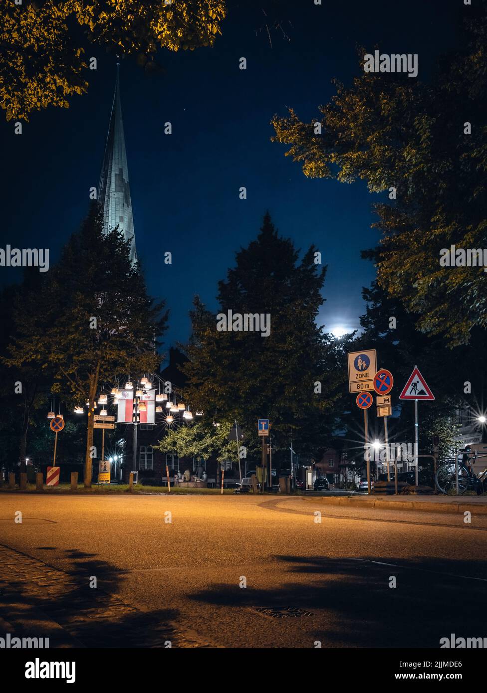 Vertical shot road signs hi-res stock photography and images - Alamy